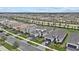 An aerial view showcases modern homes, manicured lawns, and well-planned community streets at 17814 Cresswind Ter, Bradenton, FL 34211