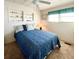 Charming bedroom with a built-in display, bright windows, and carpet floors at 3335 Spanish Oak Ter, Sarasota, FL 34237