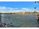 Expansive lake view showcasing the surrounding condominium complex at 3698 Lake Bayshore Dr # K-410, Bradenton, FL 34205