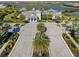 Aerial view of the clubhouse with ample parking in The Isles at Lakewood Ranch at 7928 Redonda Loop, Bradenton, FL 34202