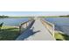 Community dock for neighborhood residents at 7928 Redonda Loop, Bradenton, FL 34202