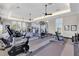 Well-equipped gym with a variety of machines, weights, and ample space for a complete fitness routine at 7928 Redonda Loop, Bradenton, FL 34202