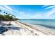 A beautiful sandy beach leads to the ocean at 11 Sunset Dr # 303, Sarasota, FL 34236
