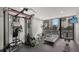 Community gym area with treadmills, elliptical and free weights at 11 Sunset Dr # 303, Sarasota, FL 34236