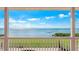 Breathtaking balcony view overlooking lush greenery and the ocean, creating a tranquil and scenic atmosphere at 202 Gaines Ave, Sarasota, FL 34243