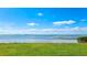 Expansive water view with clear blue skies and horizon, showcasing the community's waterfront appeal at 202 Gaines Ave, Sarasota, FL 34243