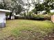 Expansive backyard offers great potential for outdoor activities and landscaping at 3008 Hillview St, Sarasota, FL 34239