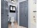 Bathroom with a toilet, vanity cabinet and a shower-tub combo at 3831 Day Bridge Pl, Ellenton, FL 34222