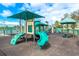 Community playground with play equipment at 3831 Day Bridge Pl, Ellenton, FL 34222