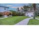 Large backyard with a gazebo and outbuilding, great for outdoor enjoyment at 4045 Lisbon Pl, Sarasota, FL 34231