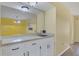 Convenient dry bar with ample counter space and a mirrored backsplash adds sophistication at 4414 Spicewood Dr # H, Bradenton, FL 34208