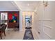 Elegant foyer featuring decorative lighting, and an entryway leading to living spaces at 6378 Grandview Hill Ct, Bradenton, FL 34203