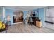 Cozy living room with comfortable seating adjacent to the home office at 970 Jolanda Cir, Venice, FL 34285