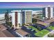Stunning beachfront condo building with a beautiful view of the ocean at 101 Benjamin Franklin Dr # 71, Sarasota, FL 34236