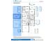 Detailed floor plan layout of Woodbrook Sweetwater II property at 10919 Blue Magnolia Ln, Parrish, FL 34219