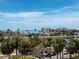 Expansive city view featuring lush trees and a tranquil body of water at 1255 N Gulfstream Ave # 407, Sarasota, FL 34236