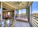 View from the lanai into the open and airy living room with comfortable seating at 4440 Fairways Blvd # 407, Bradenton, FL 34209