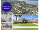 Real estate listing image collage featuring interior, exterior, and aerial views of property at 4616 Blue Marlin Dr, Bradenton, FL 34208