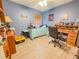 Home office with lots of storage and natural light at 4839 Turtle Bay Ter, Bradenton, FL 34203