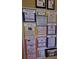 Community board with event postings and club information at 629 Sawgrass Bridge Rd, Venice, FL 34292