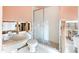 Bathroom with a shower and a toilet needs remodeling at 713 Saint Judes S Dr # 1, Longboat Key, FL 34228