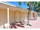 Hallway with beige doors for storage in this community at 8635 Midnight Pass Rd # 206C, Sarasota, FL 34242