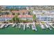 Waterfront townhouse with private boat dock and access to the Gulf at 903 Pinellas Bayway S # 102, St Petersburg, FL 33715