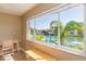 Office area with views of the canal at 903 Pinellas Bayway S # 102, St Petersburg, FL 33715