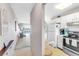 Cozy kitchen open to living area for easy entertaining at 915 Beach Rd # 318, Sarasota, FL 34242