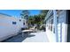 Outdoor patio area ideal for dining and relaxing under blue skies at 10315 Cortez W Rd # 71-4, Bradenton, FL 34210