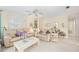 Cozy living room offering comfortable seating, soft carpet and neutral decor at 2832 74Th W St # 2180, Bradenton, FL 34209