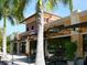 Outdoor dining with modern furniture provides an inviting atmosphere for dining at 3629 Almeria Ave, Sarasota, FL 34239