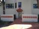 Inviting condominium entrance featuring tiled walkway and covered doorway at 4555 Bay Club Dr # 22, Bradenton, FL 34210
