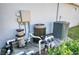 HVAC system and pool equipment outside the home at 4706 Roycroft Ter, Parrish, FL 34219