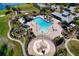 Community center pool, playground, splashpad and green spaces for residents to enjoy at 4706 Roycroft Ter, Parrish, FL 34219