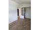 This room offers fresh paint, new laminate floors, and natural light at 503 Olive Ave, Nokomis, FL 34275