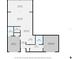 Detailed floor plan layout at 8710 Midnight Pass Rd # 501B, Sarasota, FL 34242