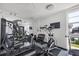 Well-equipped fitness center with modern exercise machines and weights at 101 Benjamin Franklin Dr # 63, Sarasota, FL 34236