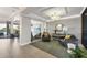 Hotel lobby with comfortable leather chairs and contemporary decor at 101 Benjamin Franklin Dr # 63, Sarasota, FL 34236