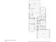 Detailed floor plan of the home's layout, showing room dimensions and overall structure at 10802 Seasons Way, Palmetto, FL 34221