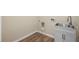 Convenient laundry area featuring a utility sink and hookups for appliances at 1301 12Th S St, St Petersburg, FL 33705