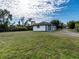Spacious detached garage and green lawns at 1471 Arcadia Ave, Sarasota, FL 34232