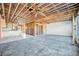 Unfinished living room space featuring open ceiling with ceiling fan, and adjacent rooms at 15 Seaside Ct, Holmes Beach, FL 34217