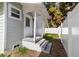 Back porch with stairs leading to a fenced in yard at 1739 16Th S Ave, St Petersburg, FL 33712