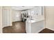 Updated kitchen featuring white cabinets, stainless steel appliances, and hardwood floors at 1739 16Th S Ave, St Petersburg, FL 33712