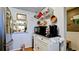 Well-lit kitchen featuring a breakfast bar and sleek countertops at 4133 Heron Way # E202, Bradenton, FL 34205