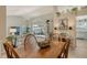 Inviting dining area with easy access to the living room and lanai at 4149 Salernes Ave # 3048, Sarasota, FL 34233