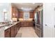 Functional kitchen boasting granite countertops, stainless steel appliances, and plentiful cabinet space at 4617 Alexandria Ct, Palmetto, FL 34221