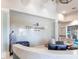 A welcoming lobby area featuring a reception desk and an elegant Esplanade branded wall at 4617 Alexandria Ct, Palmetto, FL 34221
