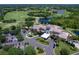 Expansive clubhouse featuring manicured landscaping, convenient parking, and elegant architecture at 7052 Woodmore Ter, Lakewood Ranch, FL 34202